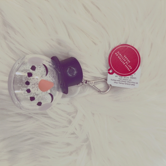 Bath and body works snowman pocketbac holder